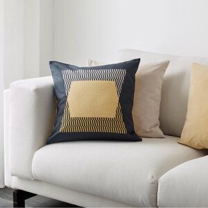 IKEA Klipport Geometric Pattern MCM Knife Edge Zippered COVER ONLY 
#0920243A